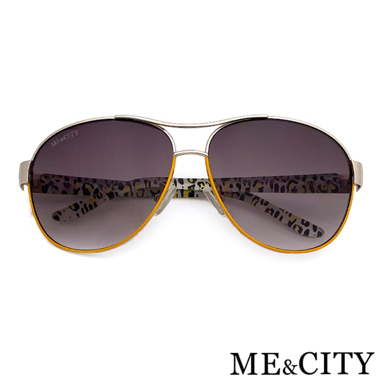 【ME&CITY】 歐式簡約雙色太陽眼鏡 抗UV (ME 110006 A661) 17
