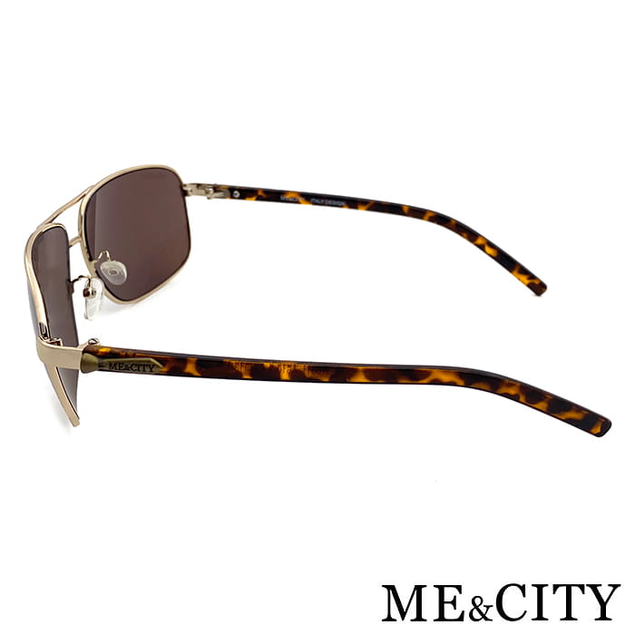 【ME&CITY】 時尚飛行官方框太陽眼鏡 抗UV (ME 110011 A610) 5