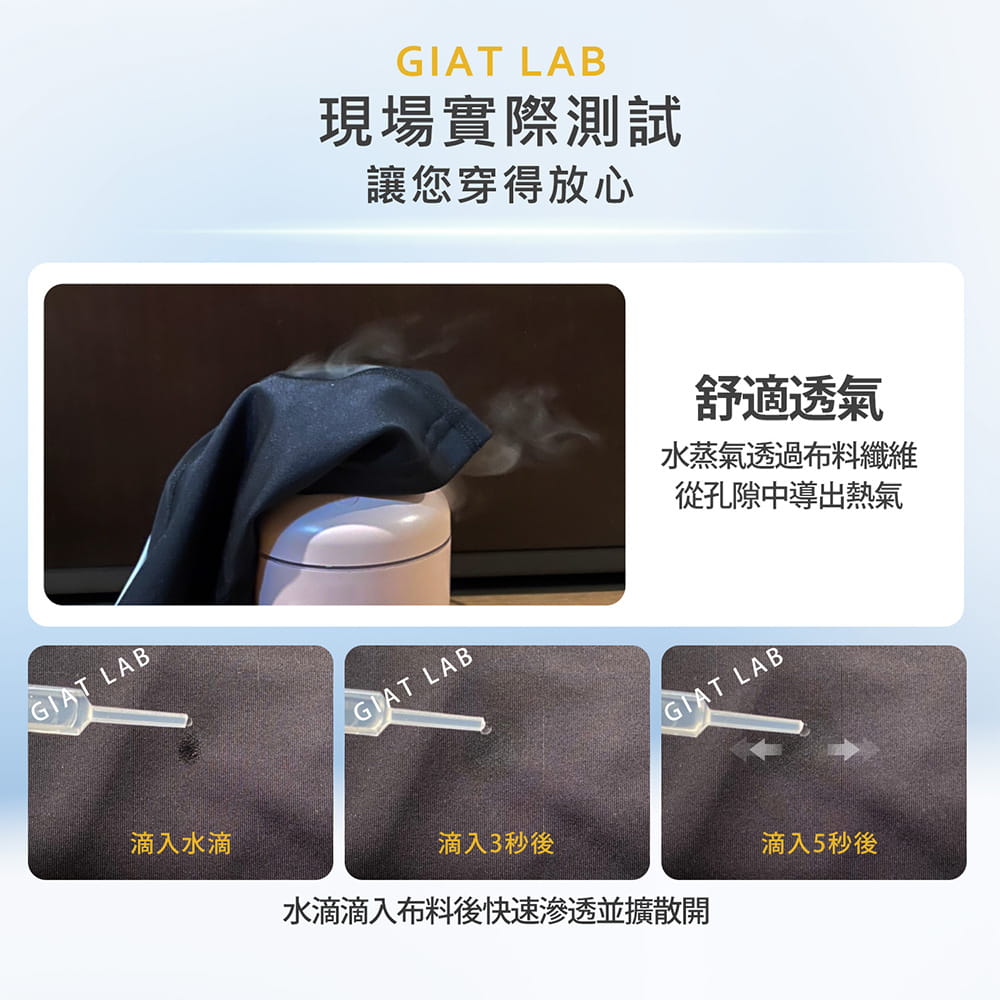 【GIAT】台灣製UV排汗機能壓力褲(網美2.0升級款) 11