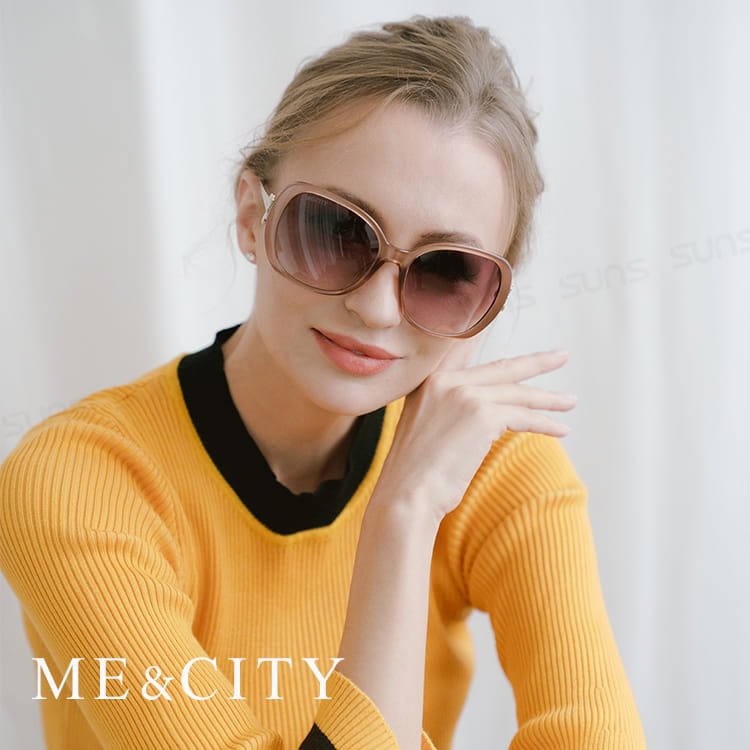 【ME&CITY】 典藏高貴蝴蝶結太陽眼鏡 抗UV (ME 120021 E323) 7