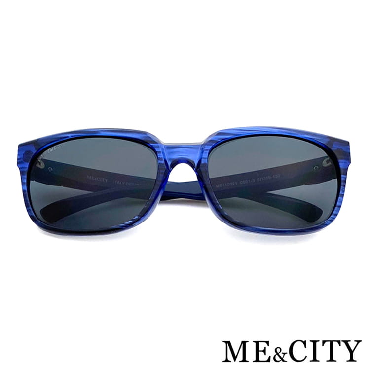 【ME&CITY】 時尚性格太陽眼鏡 抗UV (ME 110021 C501) 19