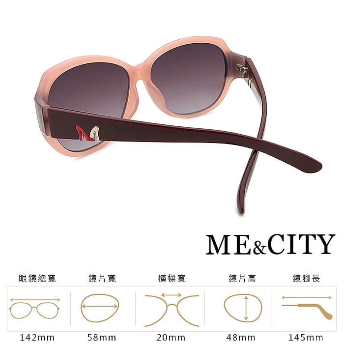 【ME&CITY】 歐美風格太陽眼鏡 抗UV (ME 1205 D03) 10