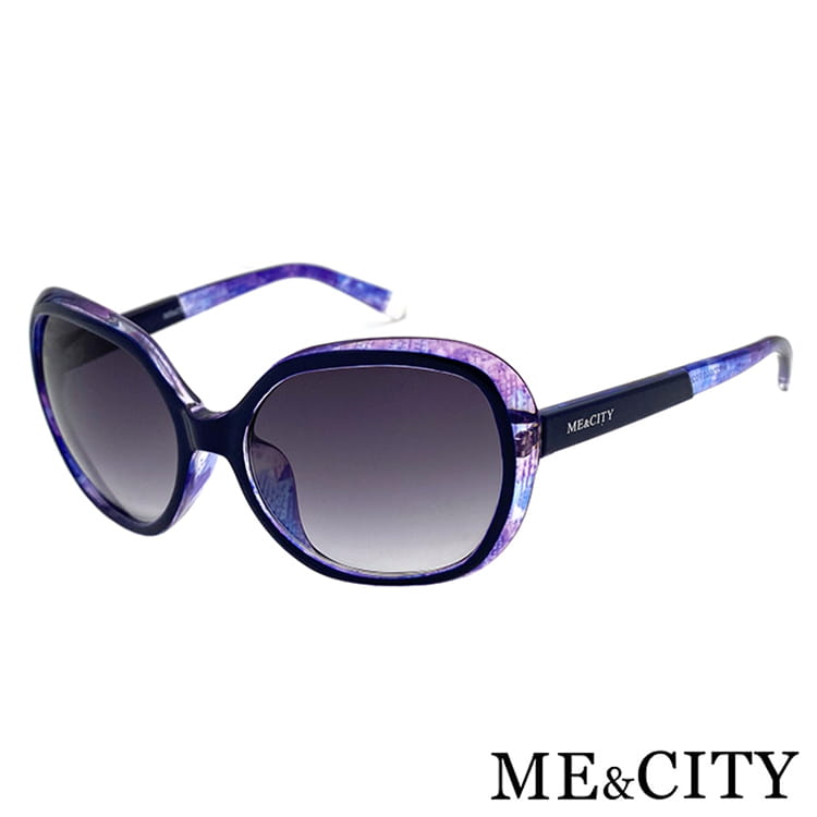 【ME&CITY】 尚典藏渲染大框太陽眼鏡 抗UV (ME 22003 F02) 6