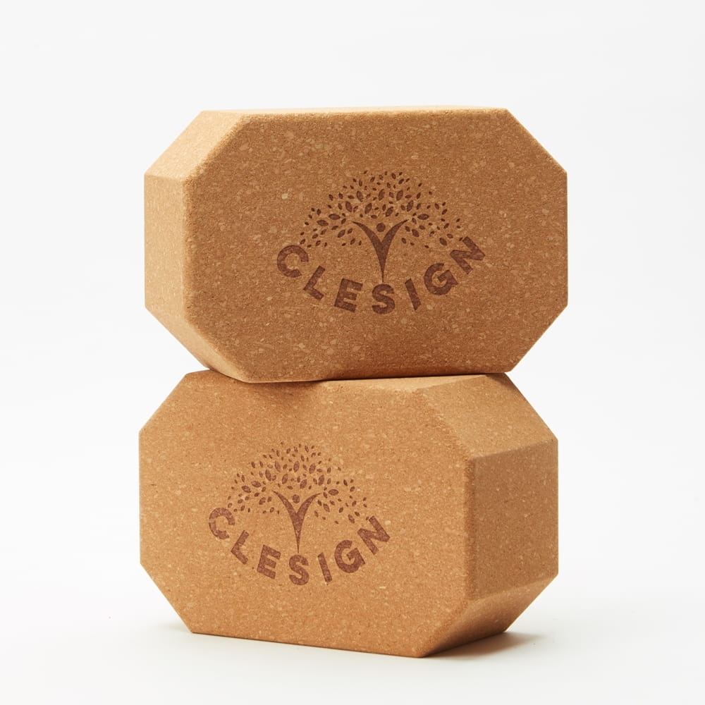 【Clesign】Cork block 無限延伸軟木瑜珈磚 8