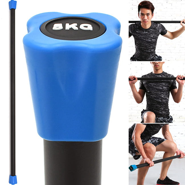 BODY BAR有氧健身5KG體操棒 (長桿120CM跳操平衡棒/重量棒形體棒韻律棒5公斤) 0