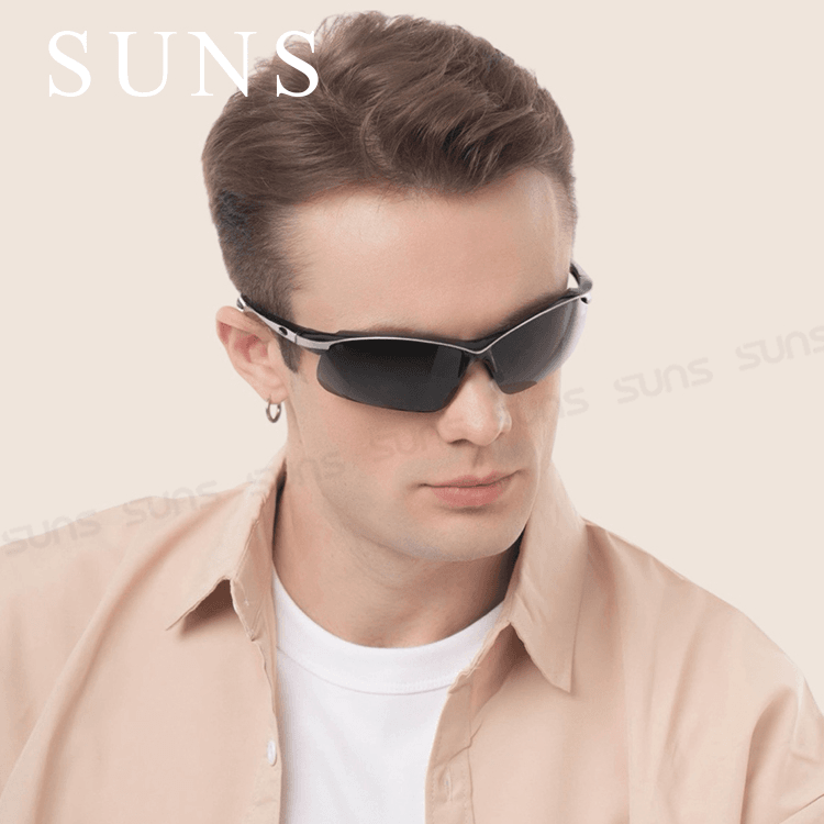 【suns】戶外偏光墨鏡 流線型/防眩光/防滑/抗UV紫外線 S836 4