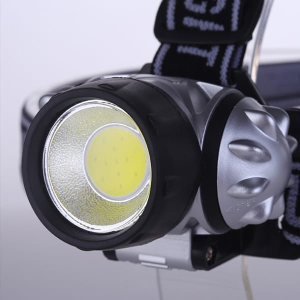 頭戴式LED超亮頭燈 應急燈 夜釣礦 露營登山騎車 四號電池自備 【SV9680】 5