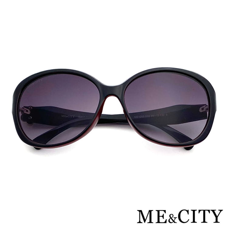 【ME&CITY】 【ME&CITY】 義式典雅簡約太陽眼鏡 抗UV (ME 1203 E02) 6