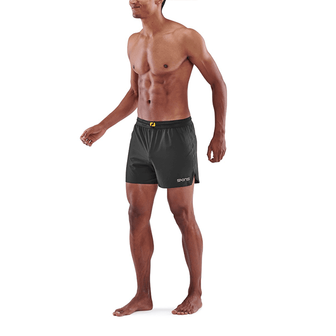 【澳洲SKINS壓縮服飾】澳洲SKINS-3系列訓練級跑步短褲(男)黑色ST0150009 5