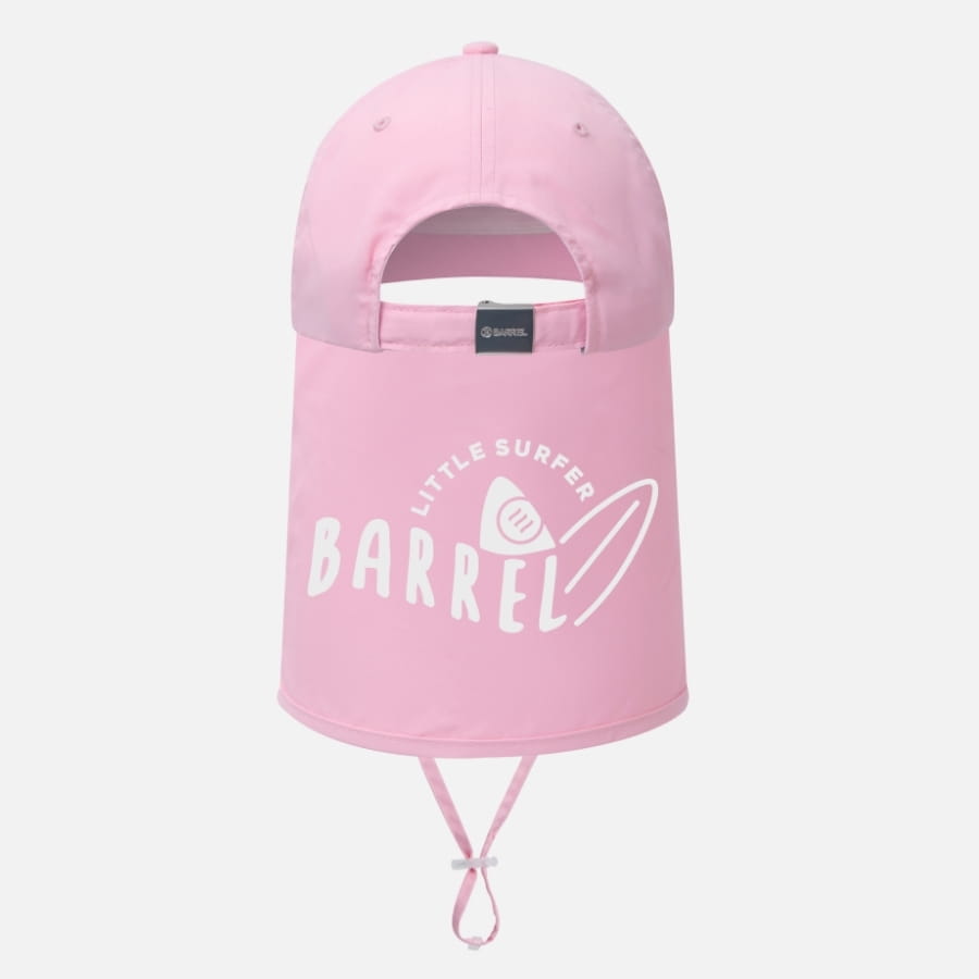 【BARREL】KIDS SWELL AQUA CAP 兒童連脖防曬帽 #PINK 5