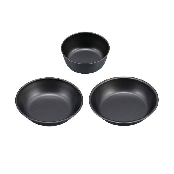 【日本鹿牌】鹿牌黑碗16CM UH-0060 悠遊戶外 1