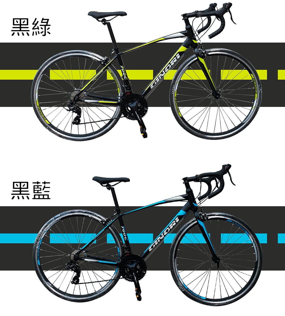 BIKEDNA RL700 入門級鋁合金彎把公路車 SHIMANO 21速 標準甩把煞變合一 10