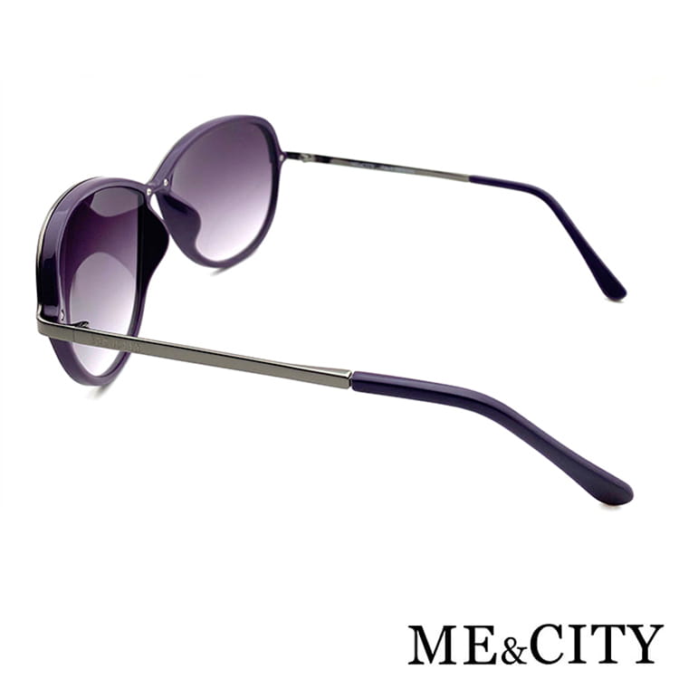 【ME&CITY】 巴黎香榭雙色經典太陽眼鏡 抗UV (ME 120018 H031) 12