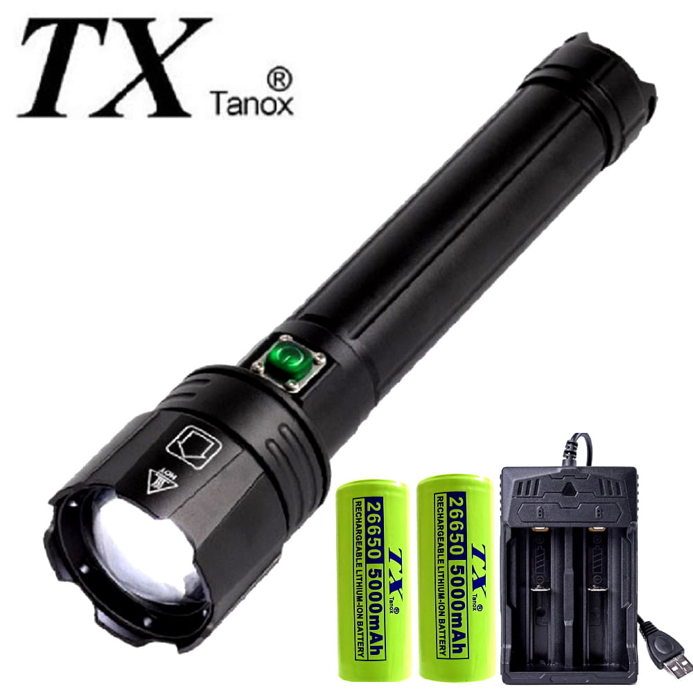 【TX】特林P90 伸縮變焦超級強亮手電筒(T-2020F-P90) 0