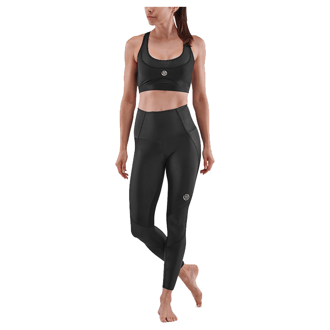 【澳洲SKINS壓縮服飾】澳洲SKINS-3系列訓練級壓縮長褲(女)ST4030108黑色 6