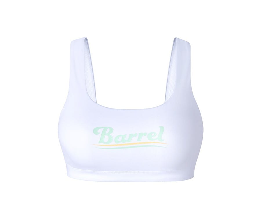 【BARREL】MERRY BRA TOP RASHGUARD 女款泳裝上衣 #WHITE 5