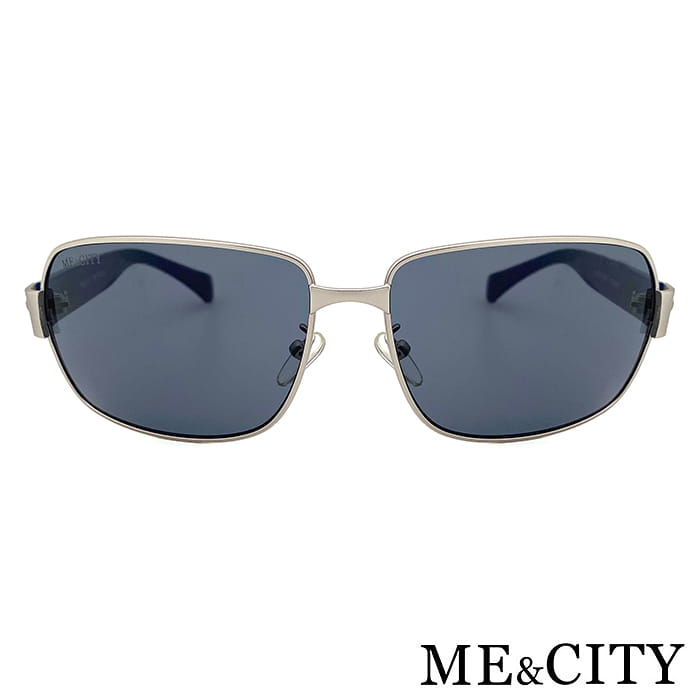 【ME&CITY】 義式紳士質感方框太陽眼鏡 抗UV (ME 110013 B611) 3