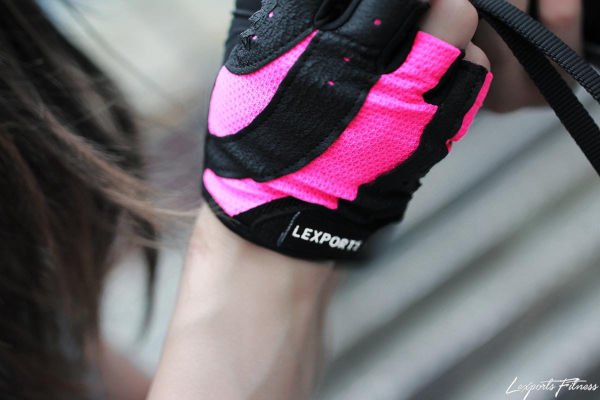【LEXPORTS 勵動風潮】健身訓練運動手套 ◆ 女用重磅版 8