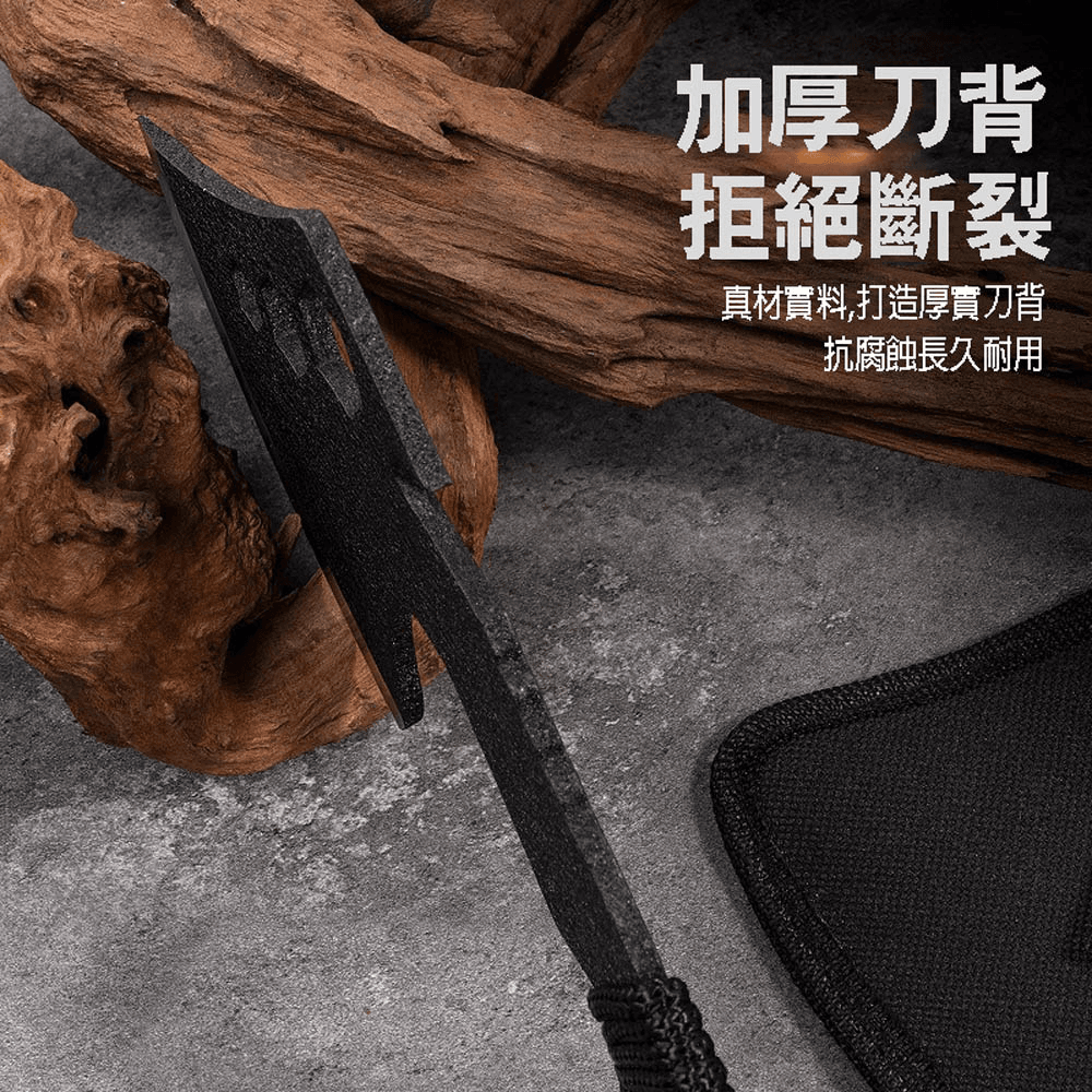 戶外多功能綁繩斧頭 求生斧 剁骨砍樹 帶開瓶器 露營野外求生刀具系列【SV61319】 1