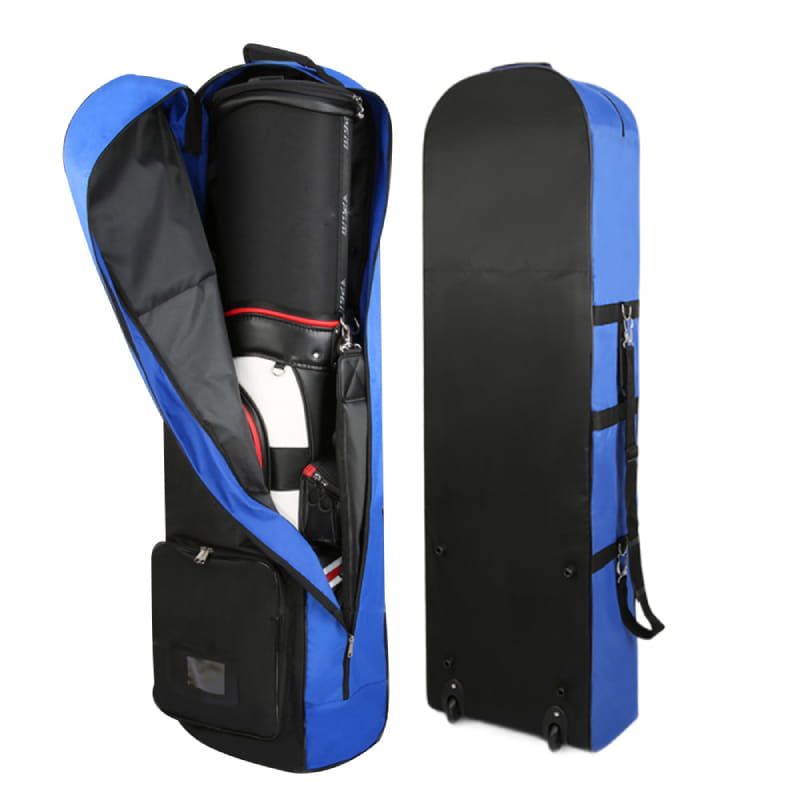 【CAIYI 凱溢】PGM高爾夫航空托運包 男女飛機托運包 可折疊滑輪球袋 旅行球包 航空套 golf航空包 3