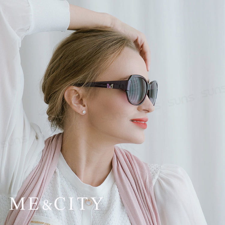 【ME&CITY】 歐美風格太陽眼鏡 抗UV (ME 1205 C01) 2