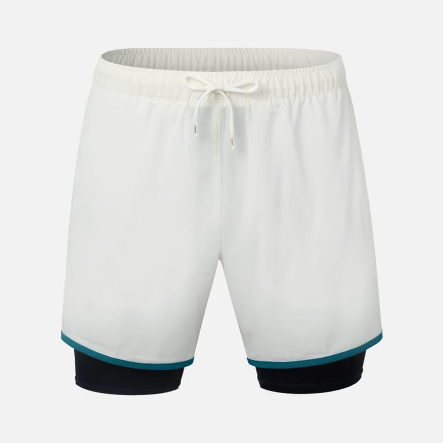 【BARREL】悠閒男款兩件式海灘褲 #IVORY 2