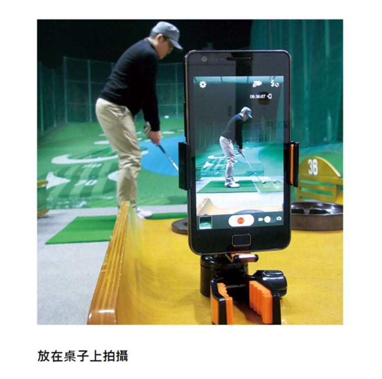 【DAIYA】日本 高爾夫手機夾 手機攝影架 3