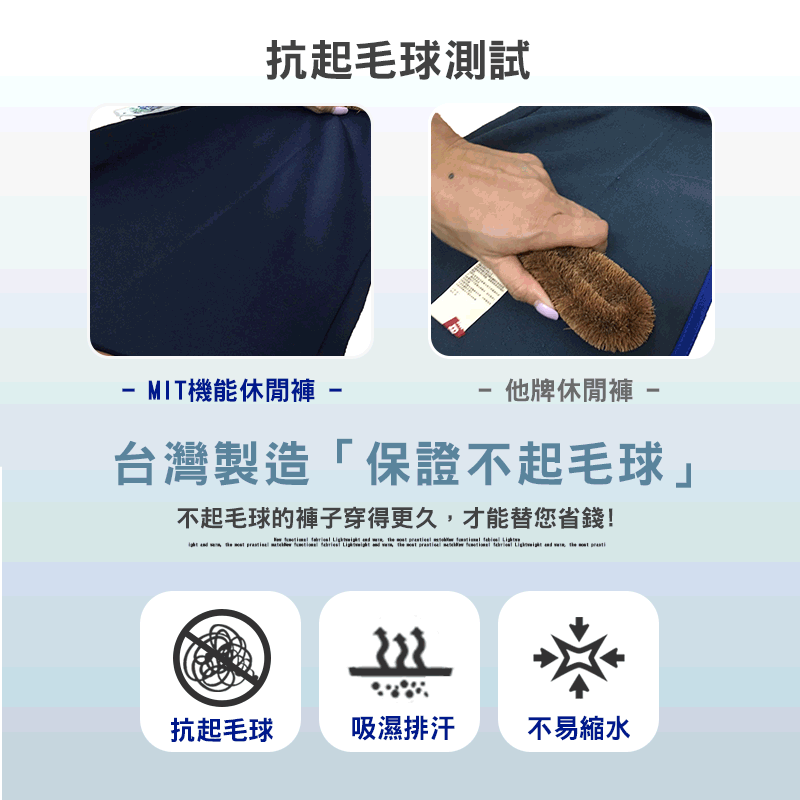 【JU休閒】台灣製造！男女休閒束口褲 運動褲 3