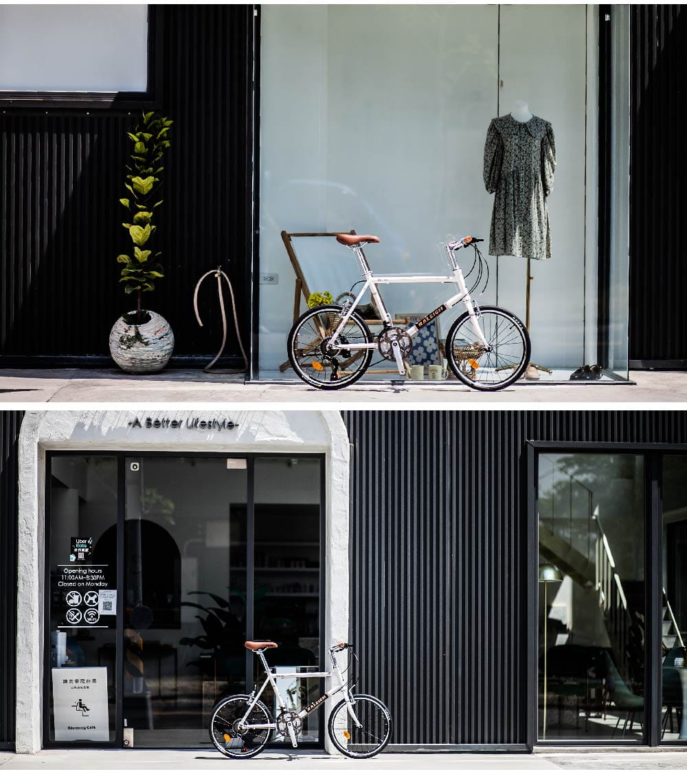 BIKEONE I7 MINIVELO 復古鋁合金小徑車21速指撥定位SHIMANO煞變合一變速 13