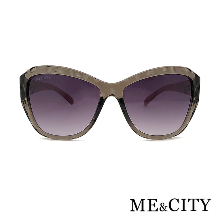 【ME&CITY】 迷情優雅歐美大框太陽眼鏡 抗UV(ME 1207 C01) 6