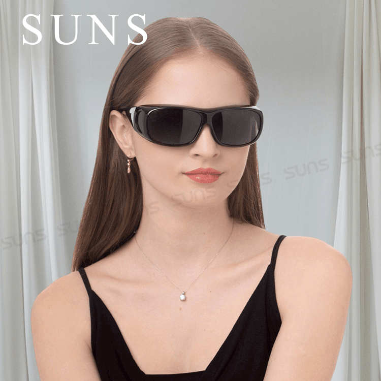 【suns】MIT偏光太陽眼鏡 酒紅色 抗UV400 (可套鏡) 4