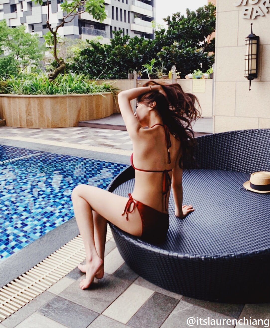 【SeasonsBikini】美胸美臀比基尼綁帶泳褲-勃根地酒紅 13