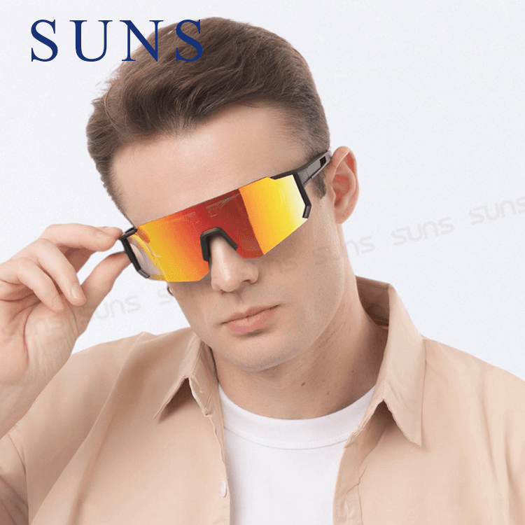 【suns】運動偏光太陽眼鏡 含內視鏡 Polarized頂級REVO電鍍 抗UV400 S160 4