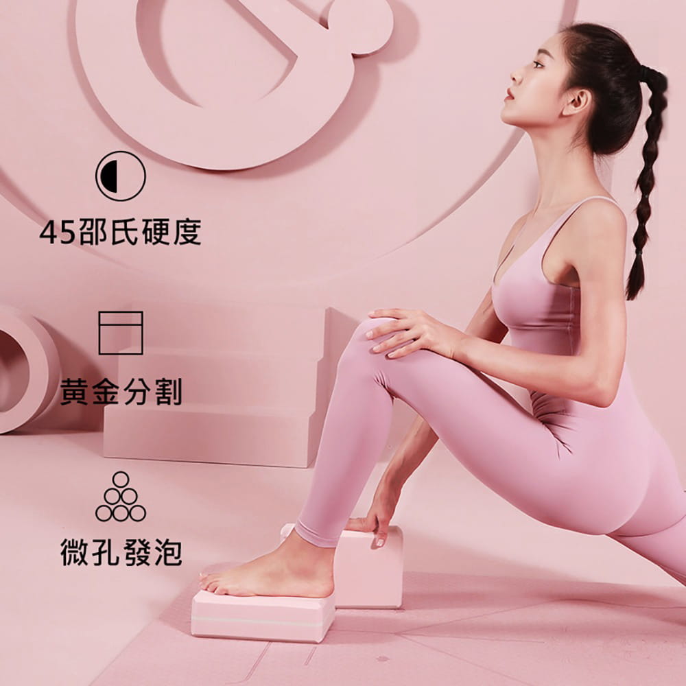 【X-BIKE晨昌】高密度彩色印刷瑜珈磚 YG-BRICK 1
