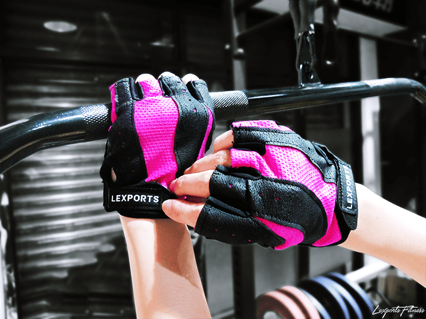 【LEXPORTS 勵動風潮】健身訓練運動手套 ◆ 女用重磅版 10