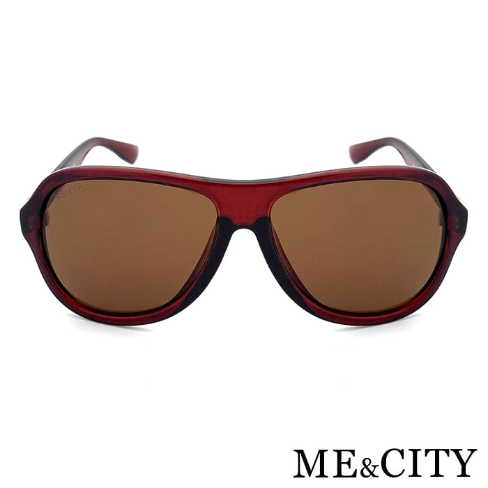 【ME&CITY】 簡約騎士時尚太陽眼鏡 抗UV (ME 110001 J121) 5