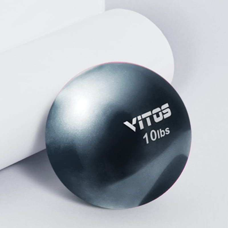【Vitos】 馬甲球 瑜伽重力球 10磅 1