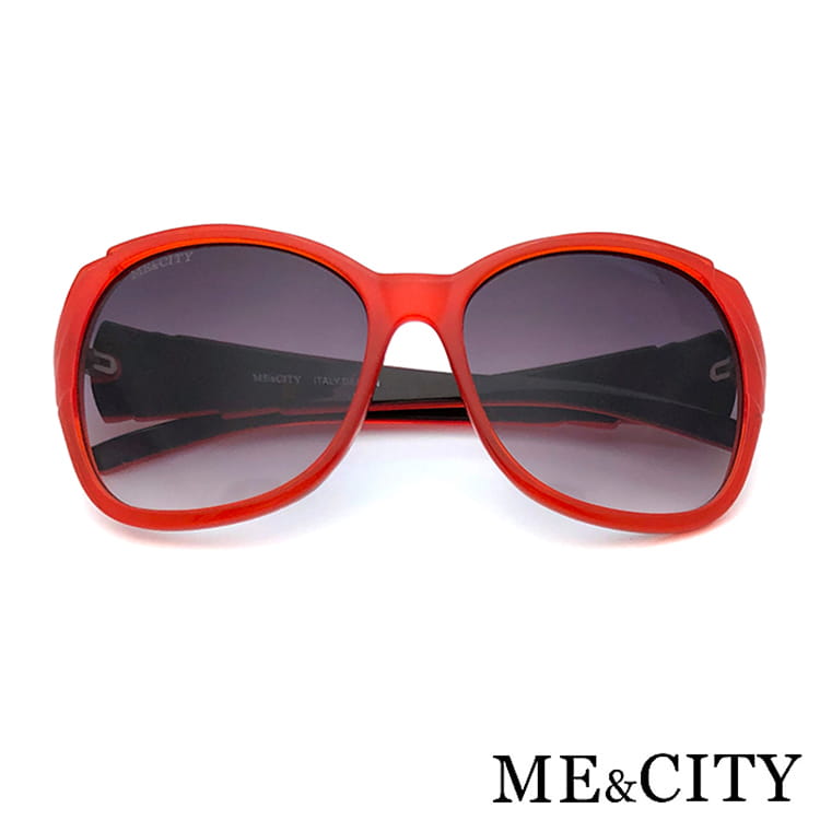 【ME&CITY】 古典花園玫瑰大框太陽眼鏡 抗UV (ME 120032 E243) 4