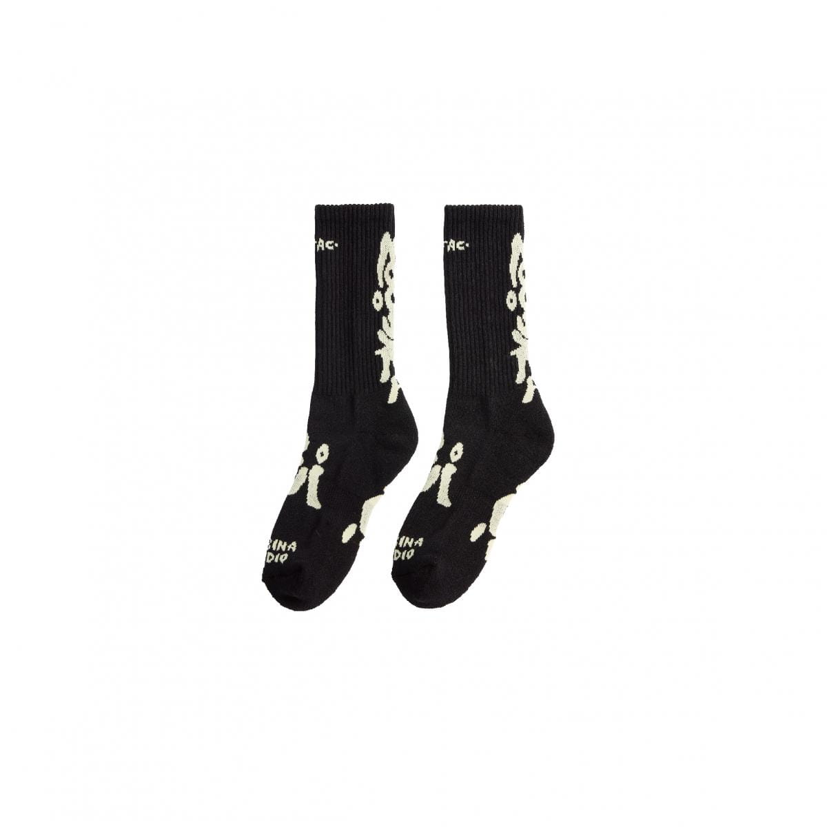 MOOSINA × RAFAC 戶外機能襪 _ 碳黑 0