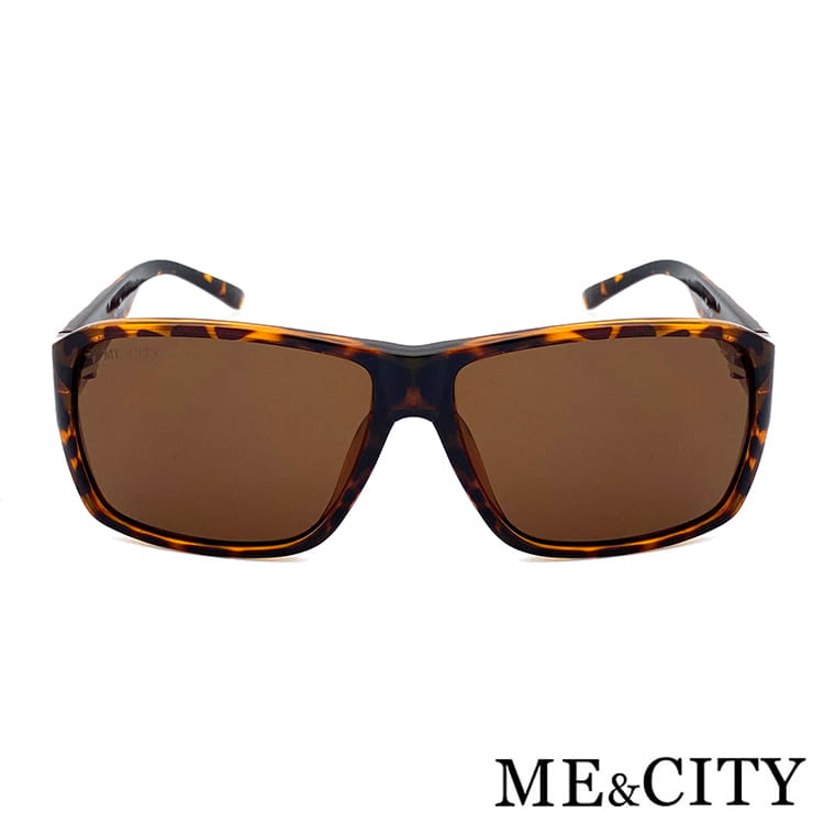【ME&CITY】 簡約素面太陽眼鏡 抗UV400 (ME 110004 J520) 2