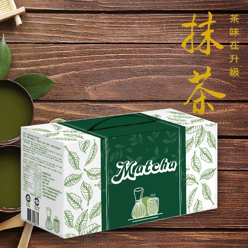 【果果堅果】 乳清蛋白-日式抹茶(30包/盒) 0
