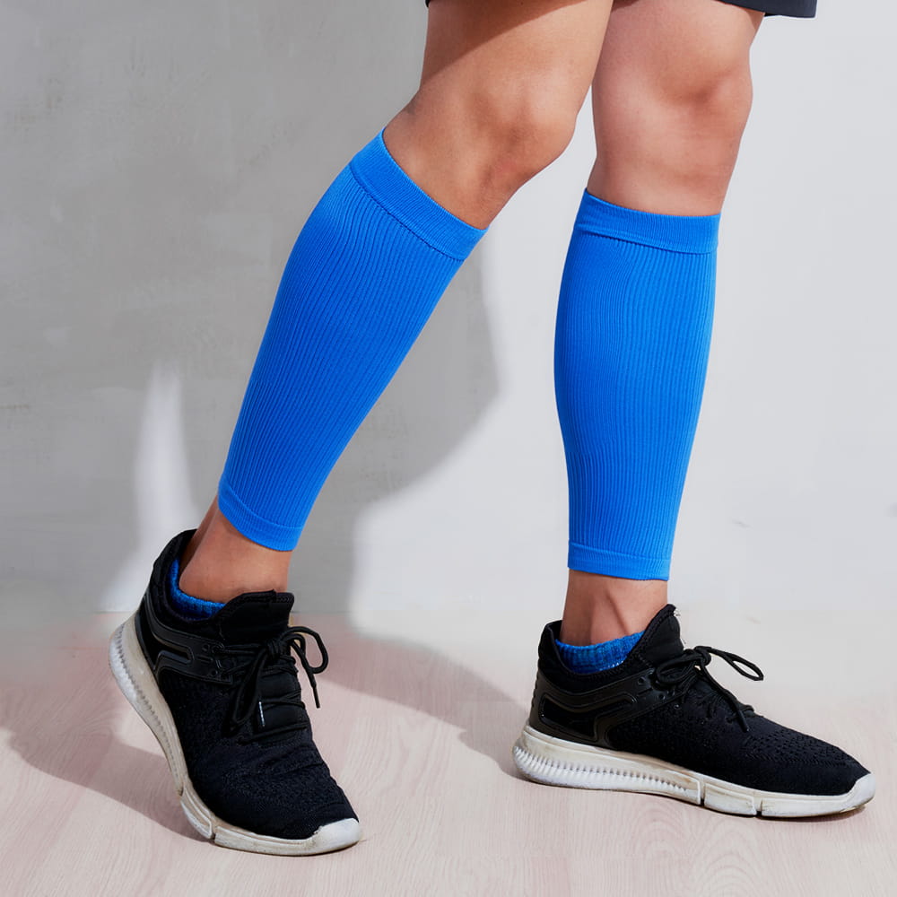 【GIAT】台灣製280D直紋彈力小腿套(男女適用) 8