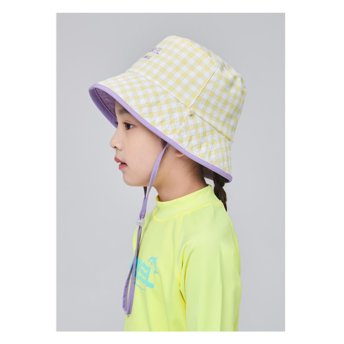 【BARREL】兒童雙面漁夫帽 #LAVENDER 3