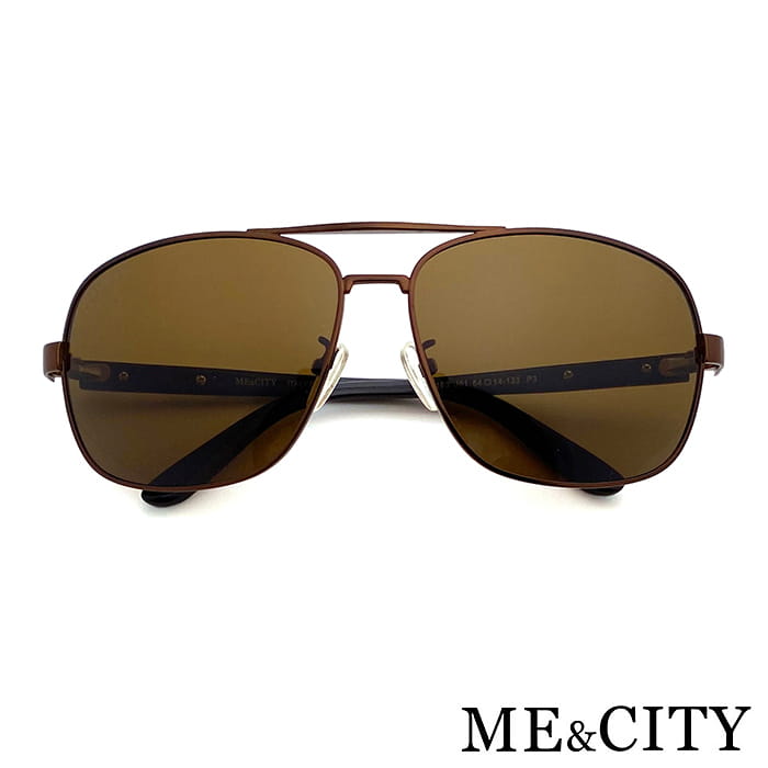 【ME&CITY】 時尚飛行官金屬偏光太陽眼鏡 抗UV (ME 1103 J01) 2