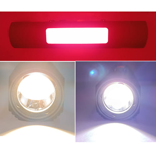 【TX】特林白+黃+紅三色USB充電磁吸手電筒/工作燈(T-3CYW) 4