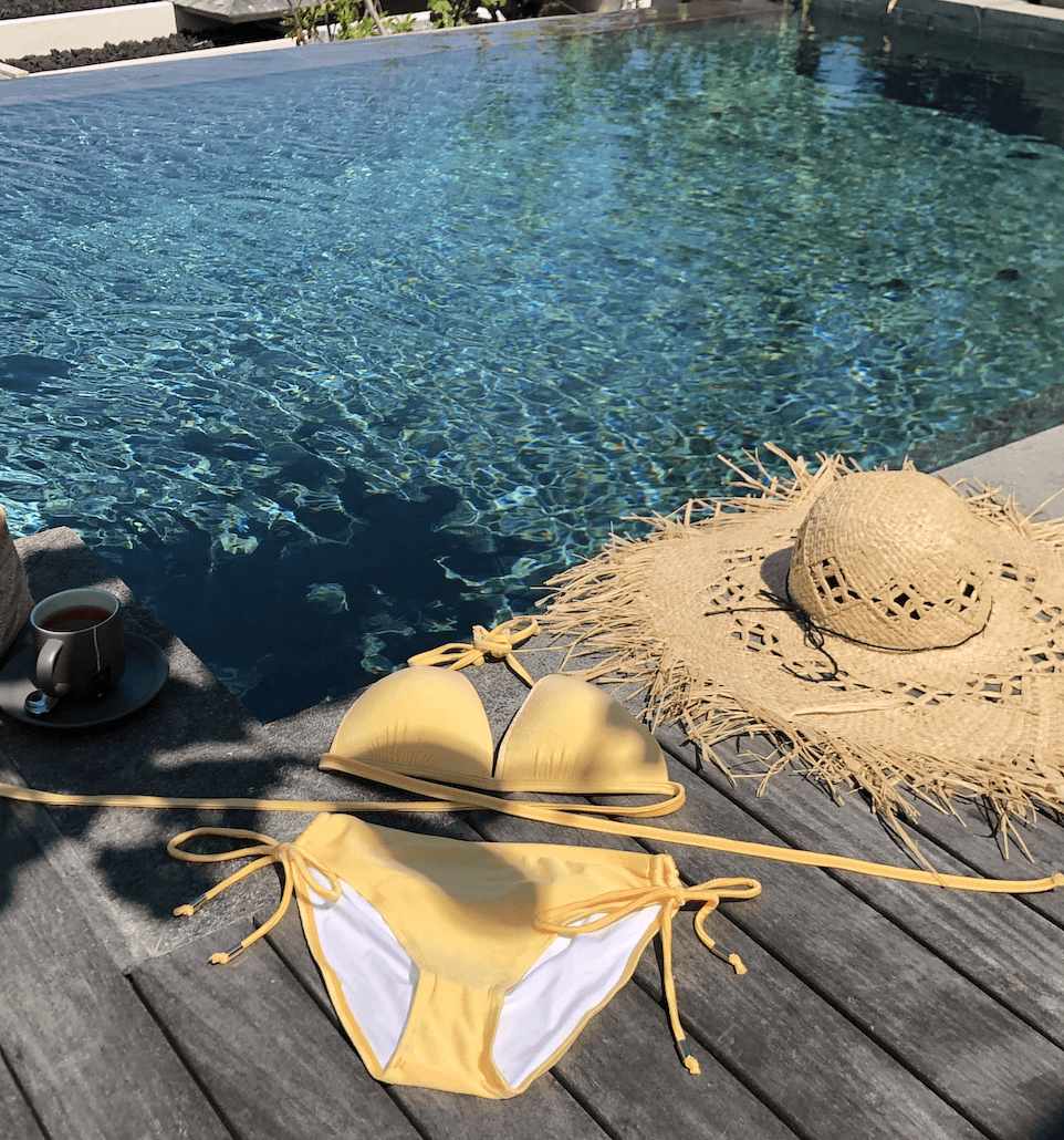 【SeasonsBikini】泳衣美胸集中比基尼【上衣】-陽光黃 8