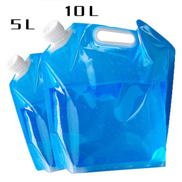 10L大容量水袋運動手提折疊水袋戶外便攜水桶【SV6887】 1