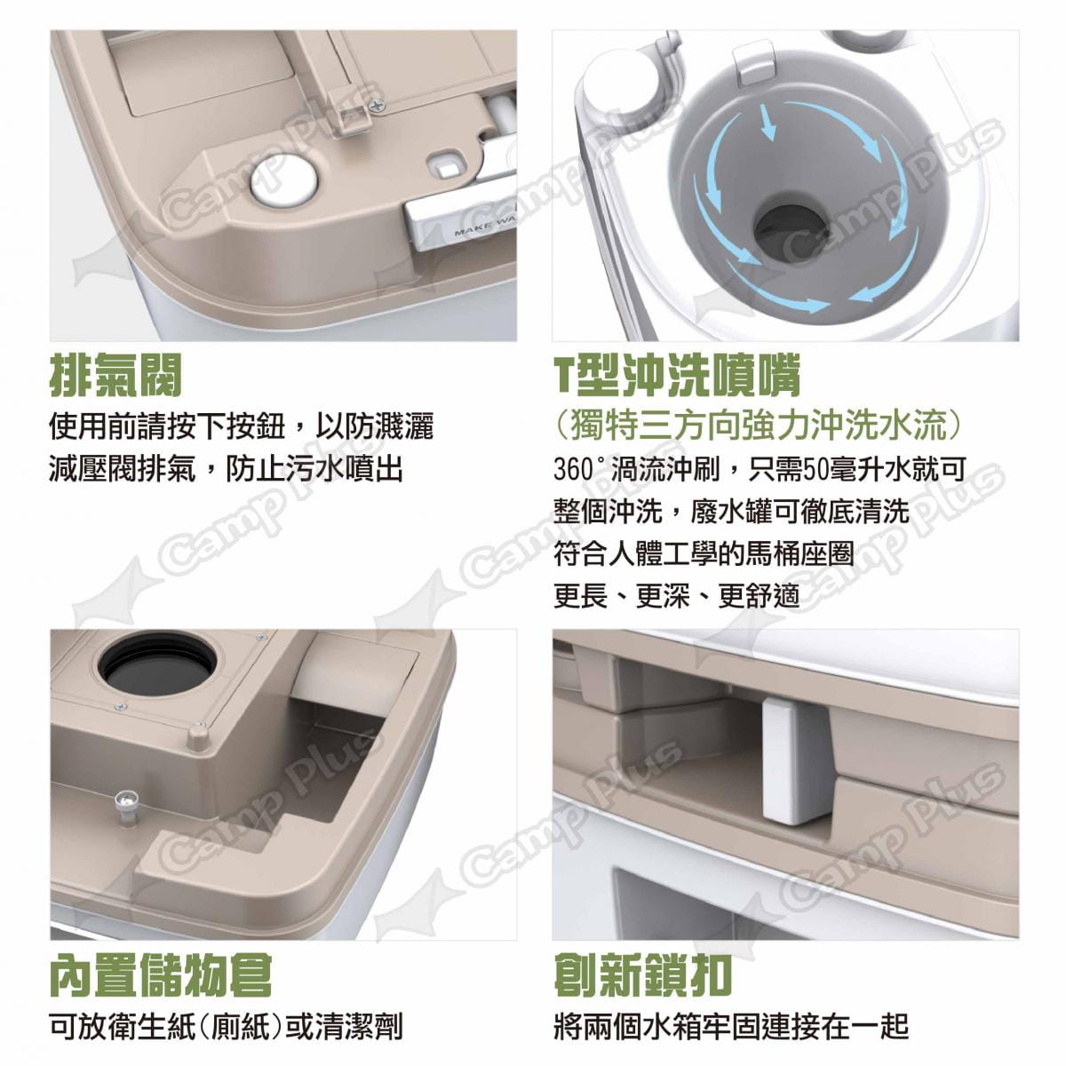 【SEAFLO】攜帶式行動馬桶12L SFPT-12-03 悠遊戶外 5