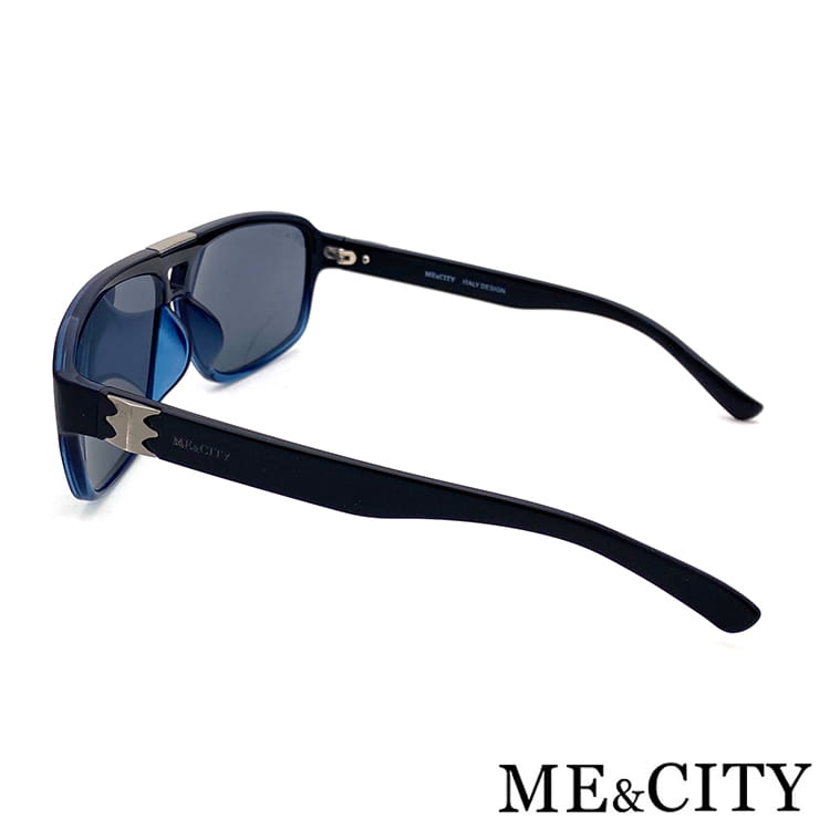 【ME&CITY】 復古紳士飛官框太陽眼鏡 抗UV400 (ME 1105 F01) 5