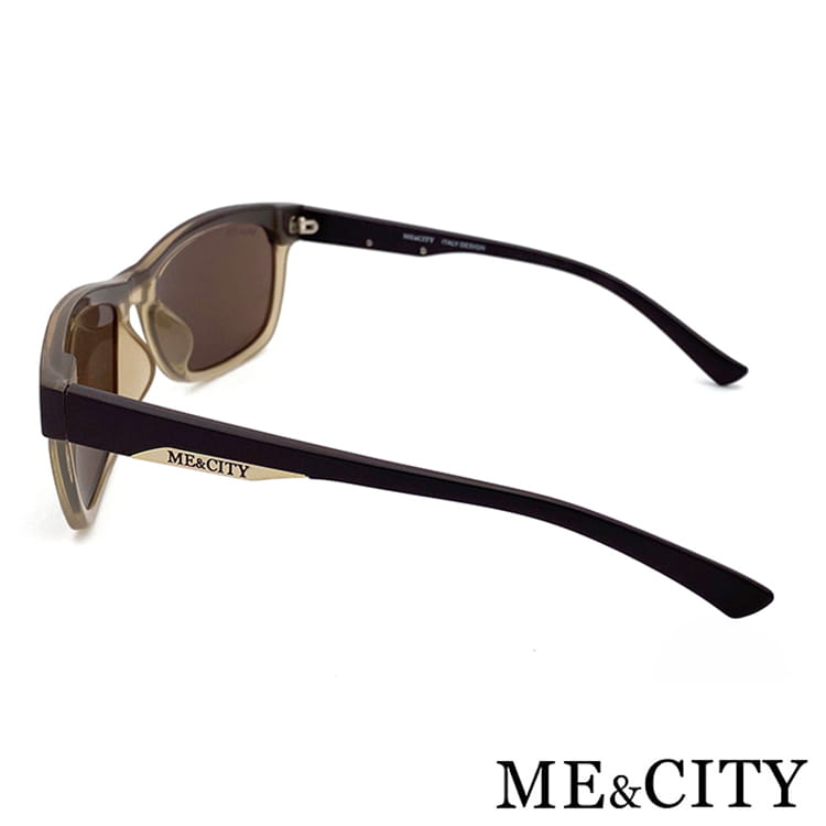 【ME&CITY】 義式戀語雙色太陽眼鏡 抗UV (ME 120026 C224) 12